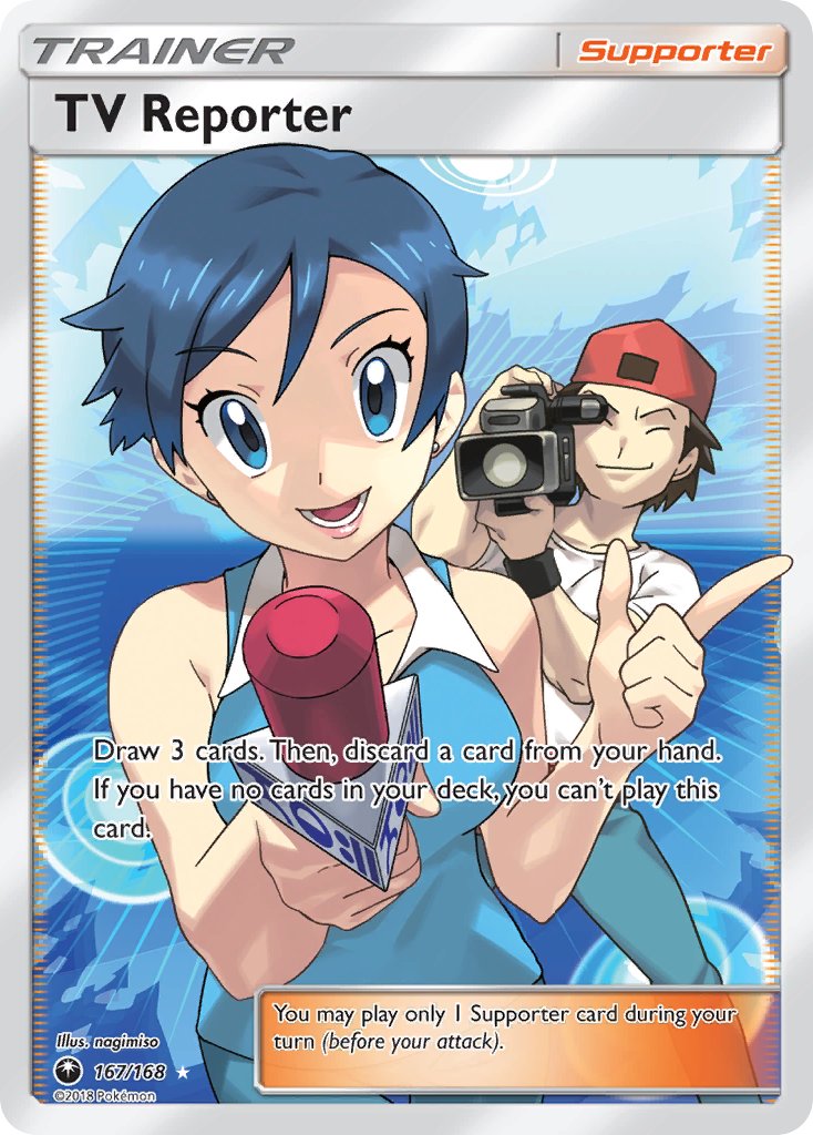 TV Reporter - Celestial Storm (Ultra Rare) [CES-167] English / Near Mint / Normal