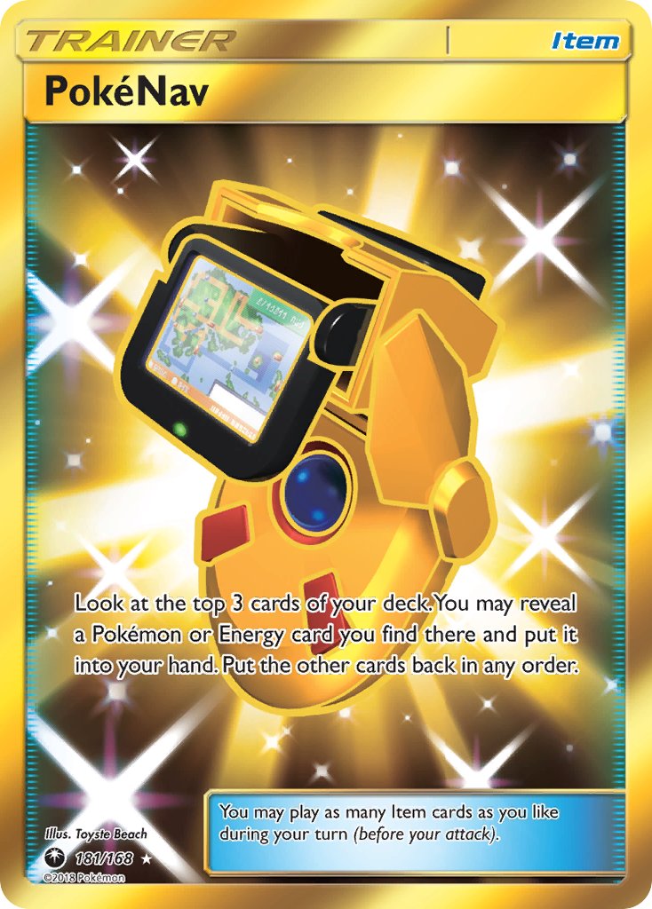PokéNav - Celestial Storm (Secret Rare) [CES-181] English / Near Mint / Normal