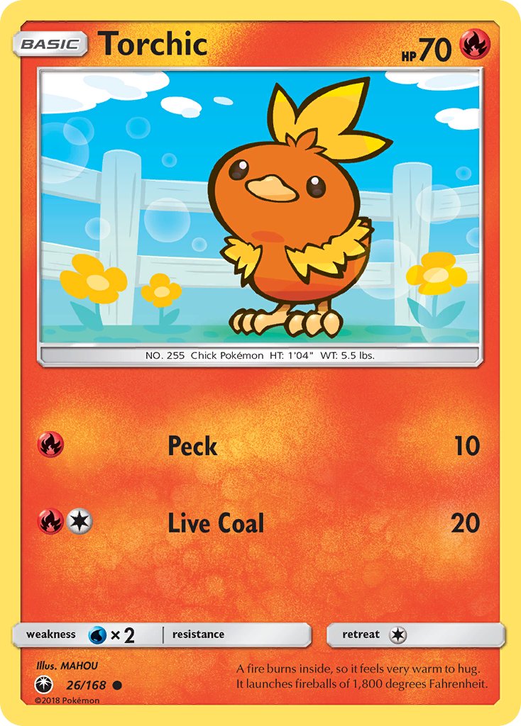 Torchic - Celestial Storm (Common) [CES-26] English / Near Mint / Normal