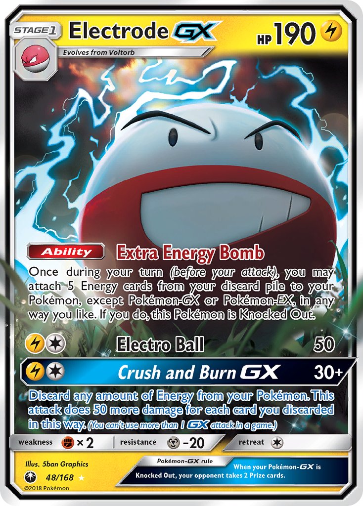 Electrode GX - Celestial Storm (Ultra Rare) [CES-48] English / Near Mint / Normal