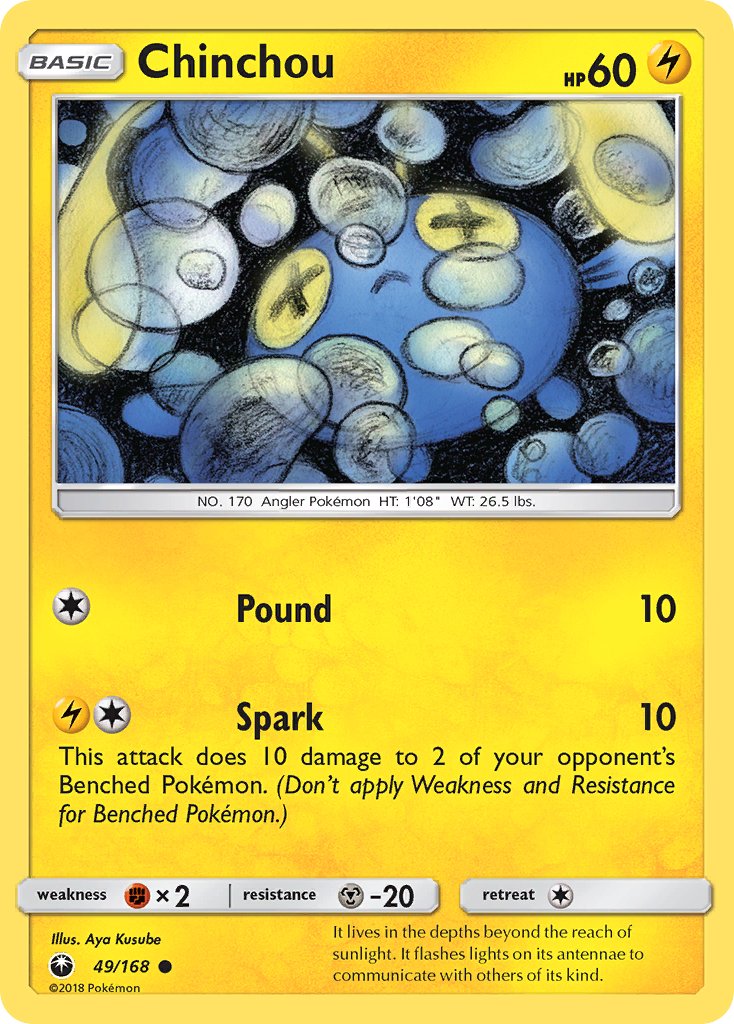 Chinchou - Celestial Storm (Common) [CES-49] English / Near Mint / Normal