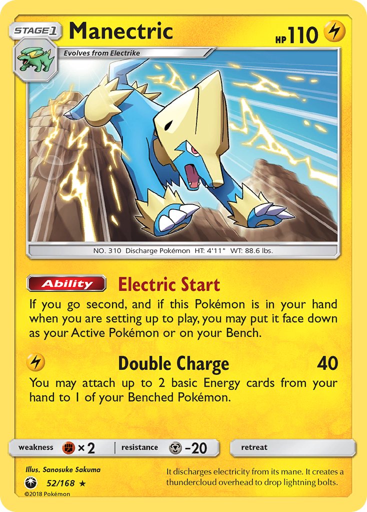 Manectric - Celestial Storm (Rare) [CES-52] English / Near Mint / Normal