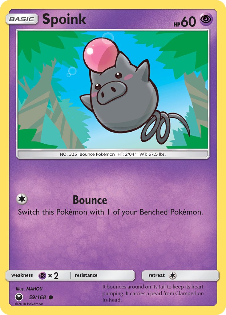 Spoink - Celestial Storm (Common) [CES-59] English / Near Mint / Normal
