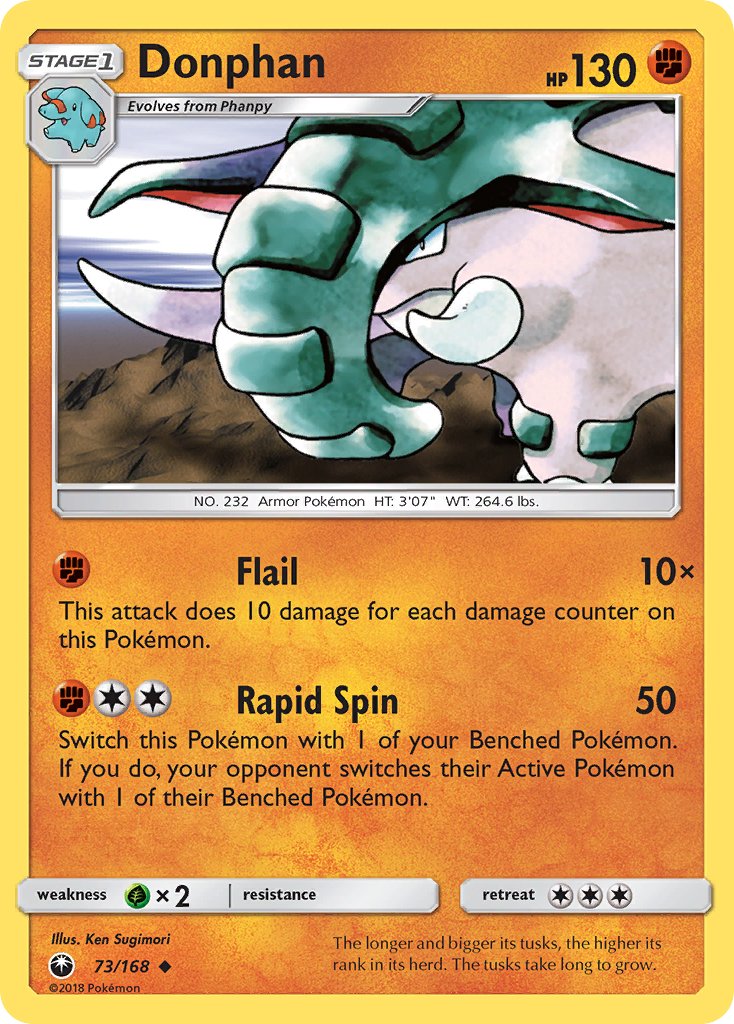 Donphan - Celestial Storm (Uncommon) [CES-73] English / Near Mint / Normal