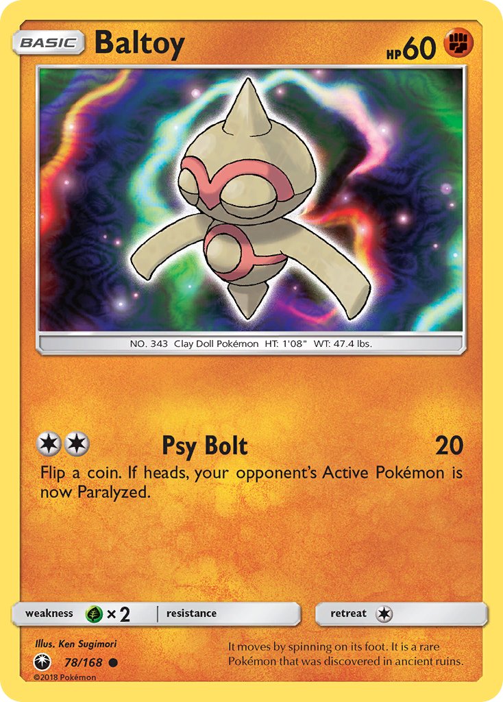 Baltoy - Celestial Storm (Common) [CES-78] English / Near Mint / Normal