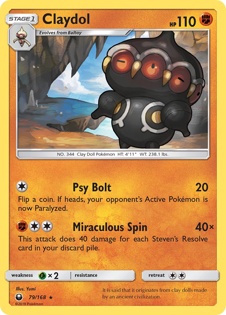 Claydol - Celestial Storm (Rare) [CES-79] English / Near Mint / Normal