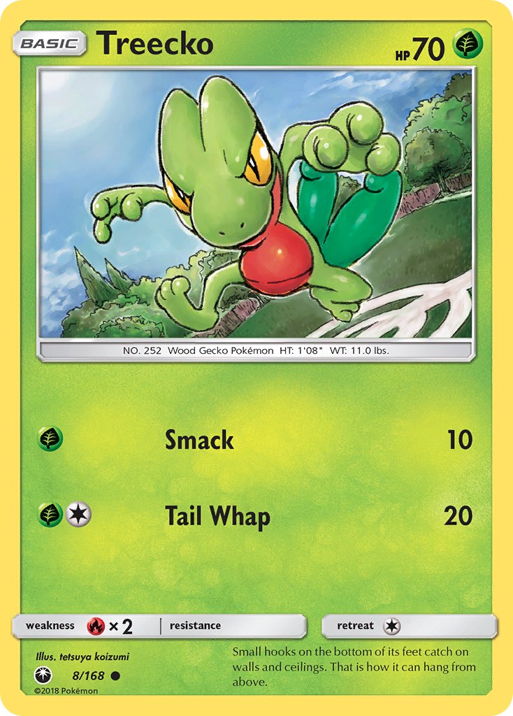 Treecko Celestial Storm Common CES-8 Kortspil