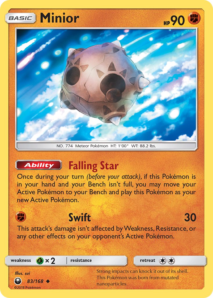 Minior - Celestial Storm (Uncommon) [CES-83] English / Near Mint / Normal