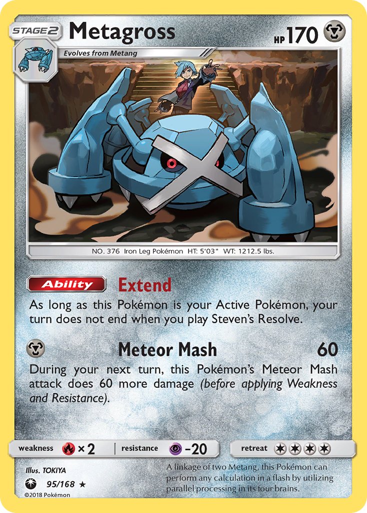 Metagross - Celestial Storm (Holo Rare) [CES-95] English / Near Mint / Normal