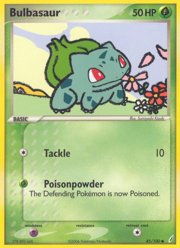 Bulbasaur - EX Crystal Guardians (Common) [CG-45] English / Near Mint / Normal
