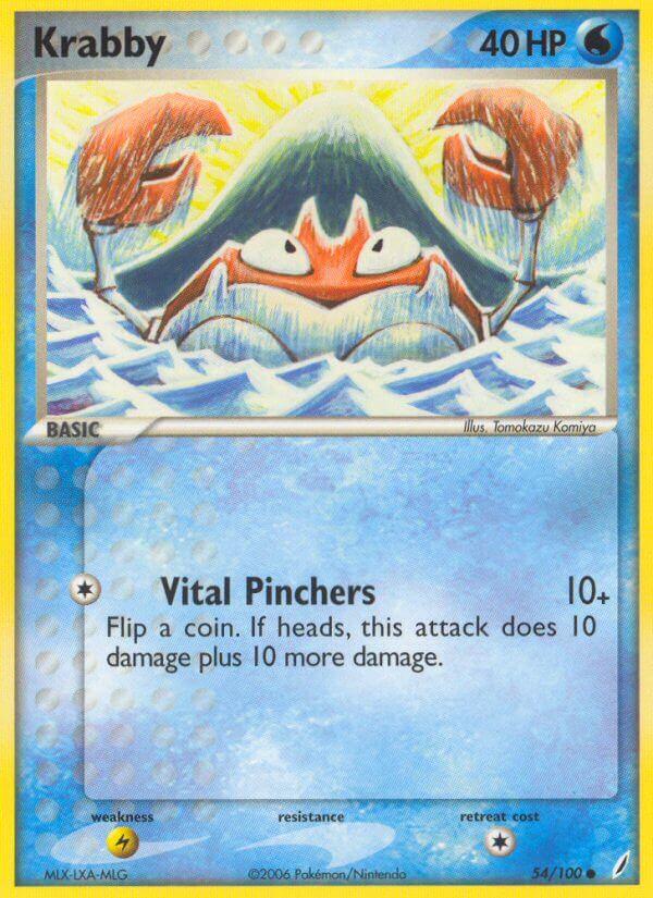 Krabby - EX Crystal Guardians (Common) [CG-54] English / Near Mint / Normal