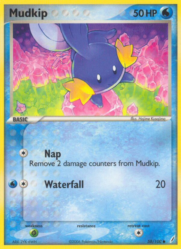 Mudkip - EX Crystal Guardians (Common) [CG-58] English / Near Mint / Normal