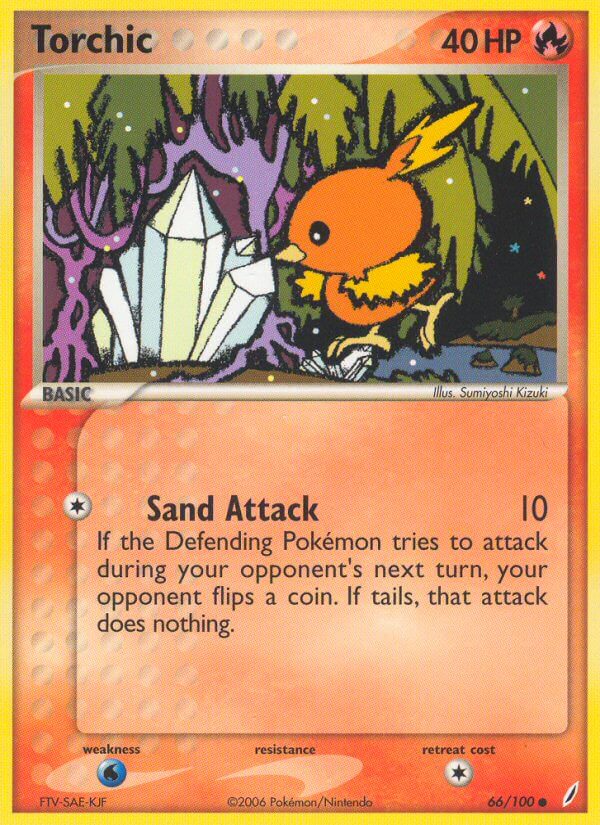 Torchic - EX Crystal Guardians (Common) [CG-66] English / Near Mint / Normal