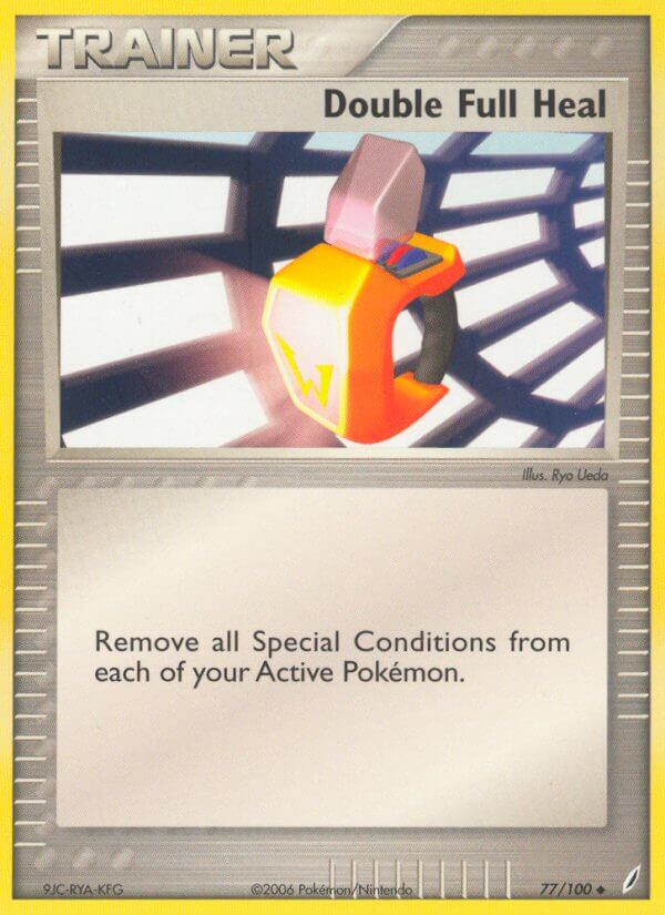 Double Full Heal - EX Crystal Guardians (Uncommon) [CG-77] English / Near Mint / Normal