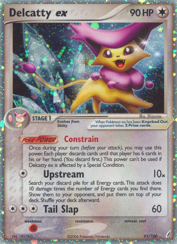 Delcatty ex - EX Crystal Guardians (Ultra Rare) [CG-91] English / Near Mint / Normal