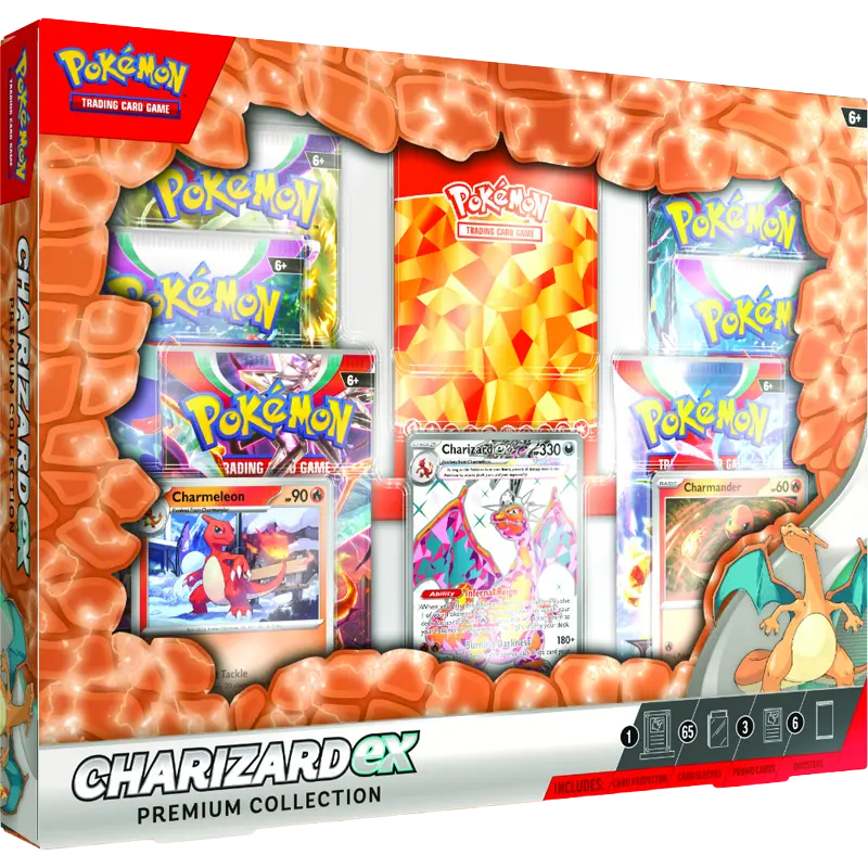Charizard ex - Premium Collection Box Kortspil