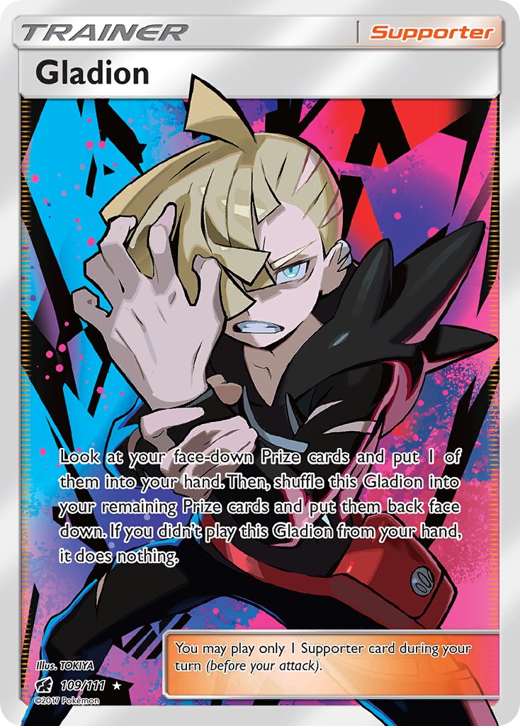 Gladion - Crimson Invasion (Ultra Rare) [CIN-109] English / Near Mint / Normal