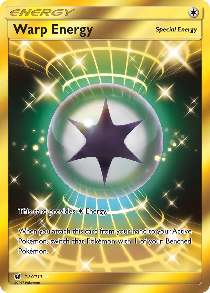 Warp Energy - Crimson Invasion (Secret Rare) [CIN-123] English / Near Mint / Normal