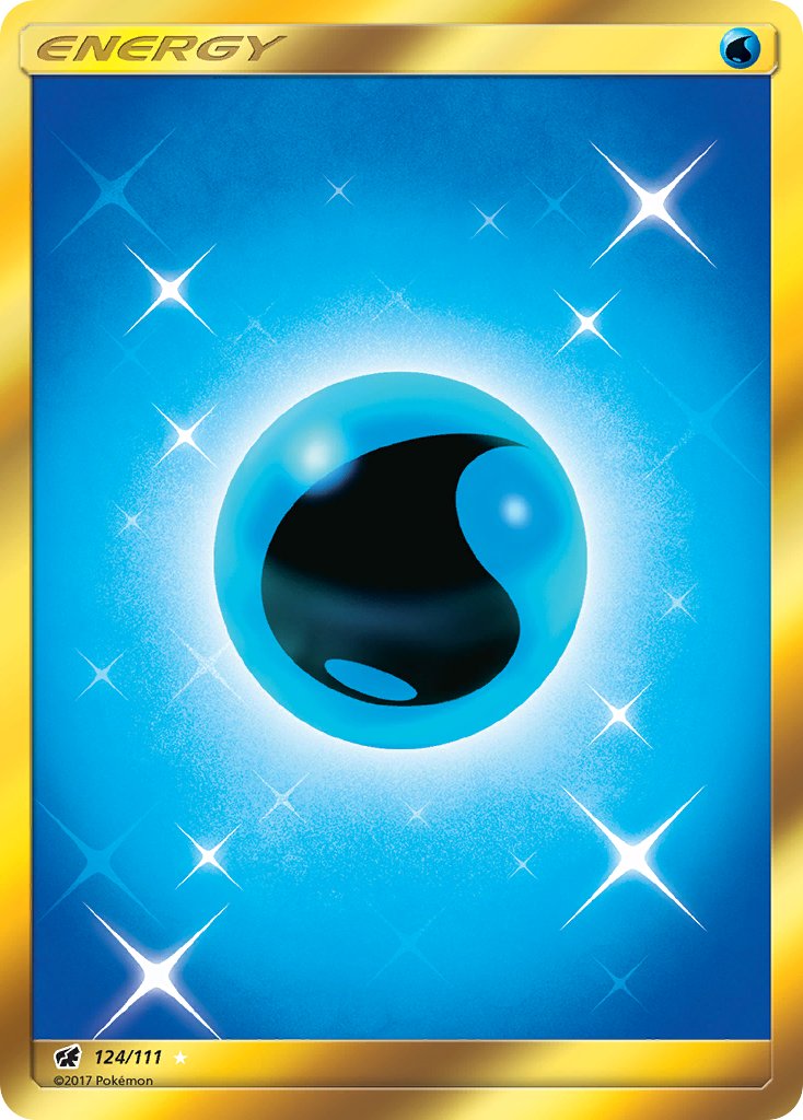 Water Energy - Crimson Invasion (Secret Rare) [CIN-124] English / Near Mint / Normal