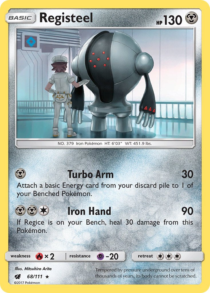 Registeel - Crimson Invasion (Rare) [CIN-68] English / Near Mint / Normal