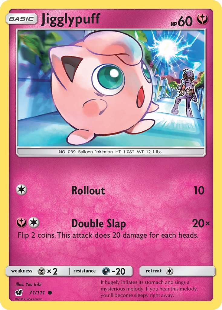 Jigglypuff - Crimson Invasion (Common) [CIN-71] English / Near Mint / Normal