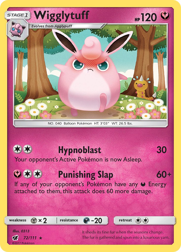 Wigglytuff - Crimson Invasion (Rare) [CIN-72] English / Near Mint / Normal