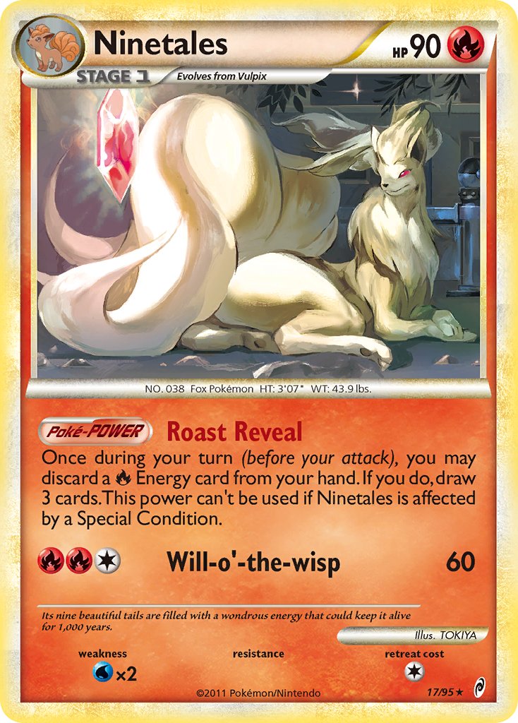 Ninetales - Call of Legends (Holo Rare) [CL-17] English / Near Mint / Normal