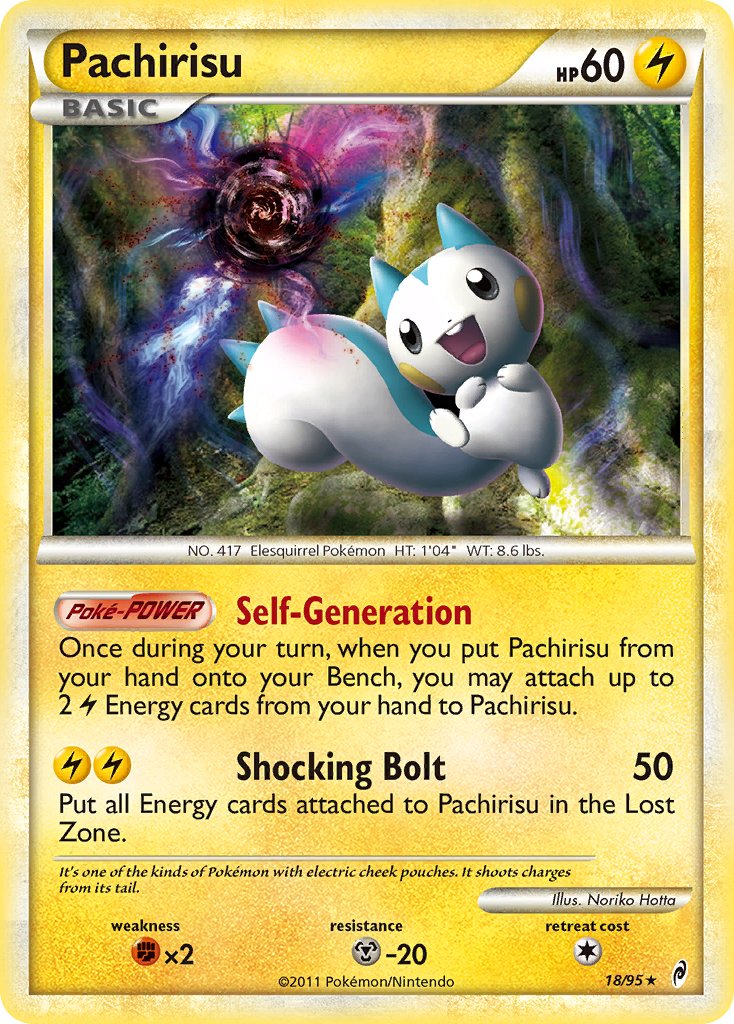 Pachirisu - Call of Legends (Holo Rare) [CL-18] English / Near Mint / Normal