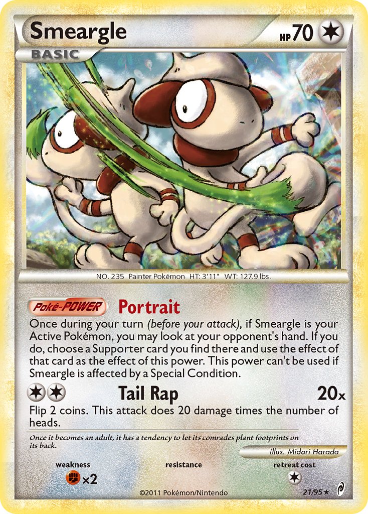 Smeargle - Call of Legends (Holo Rare) [CL-21] English / Near Mint / Normal