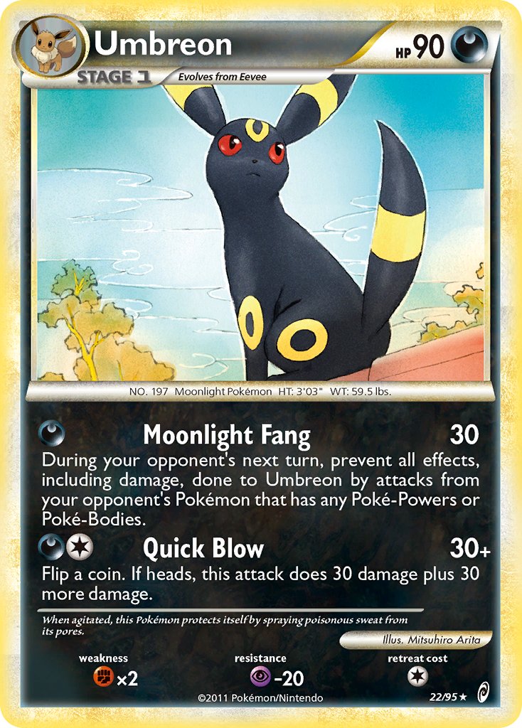 Umbreon - Call of Legends (Holo Rare) [CL-22] English / Near Mint / Normal