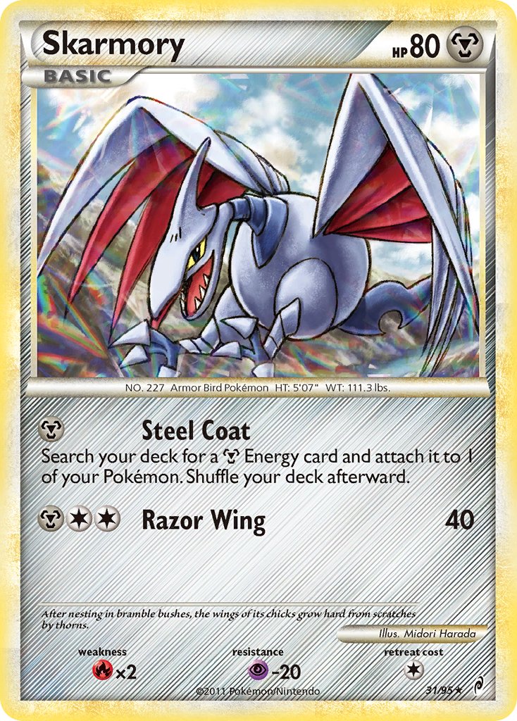 Skarmory - Call of Legends (Rare) [CL-31] English / Near Mint / Normal