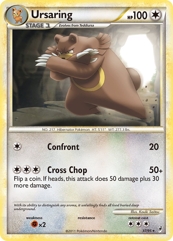 Ursaring - Call of Legends (Rare) [CL-37] English / Near Mint / Normal