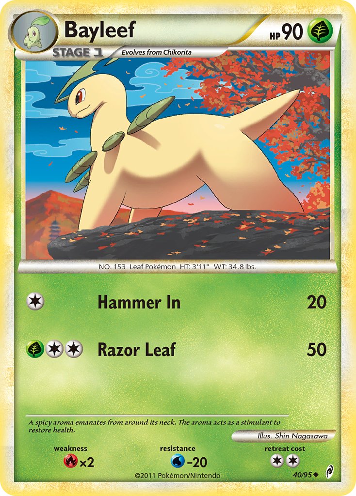 Bayleef - Call of Legends (Uncommon) [CL-40] English / Near Mint / Normal