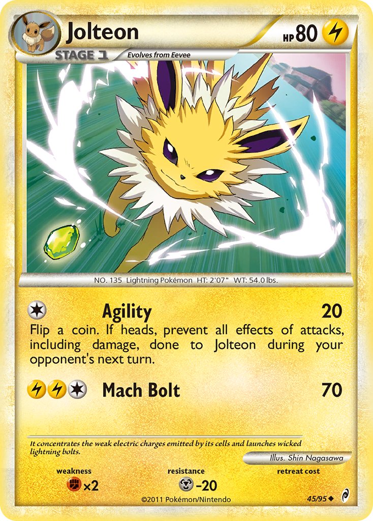 Jolteon - Call of Legends (Uncommon) [CL-45] English / Near Mint / Normal