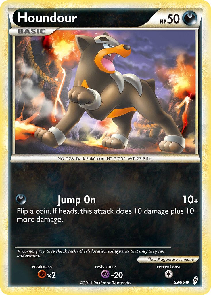 Houndour - Call of Legends (Common) [CL-59] English / Near Mint / Normal