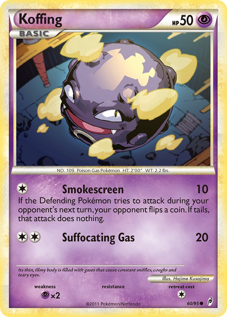 Koffing - Call of Legends (Common) [CL-60] English / Near Mint / Normal