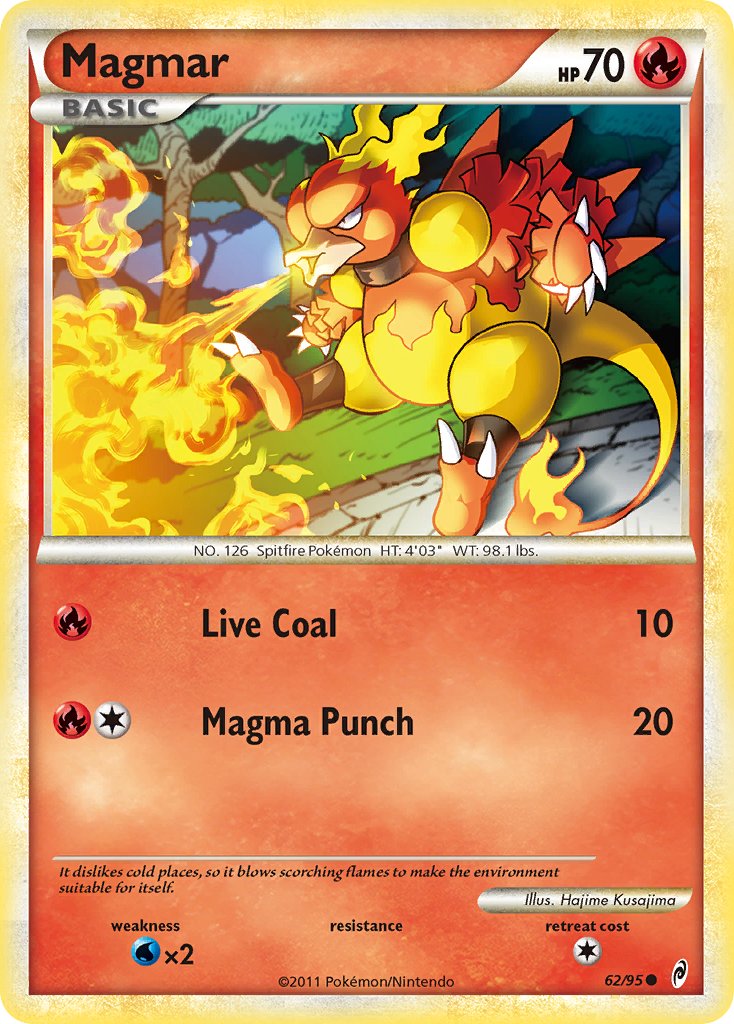 Magmar - Call of Legends (Common) [CL-62] English / Near Mint / Normal