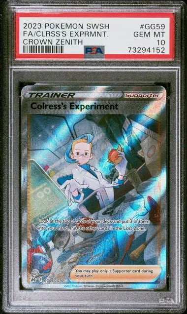 Colress's Experiment - Crown Zenith (Ultra Rare) [CRZ-GG59]