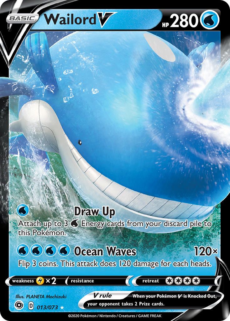 Wailord V⁣ - Champion’s Path⁣ (Ultra Rare)⁣ [13] English / Near Mint / Normal