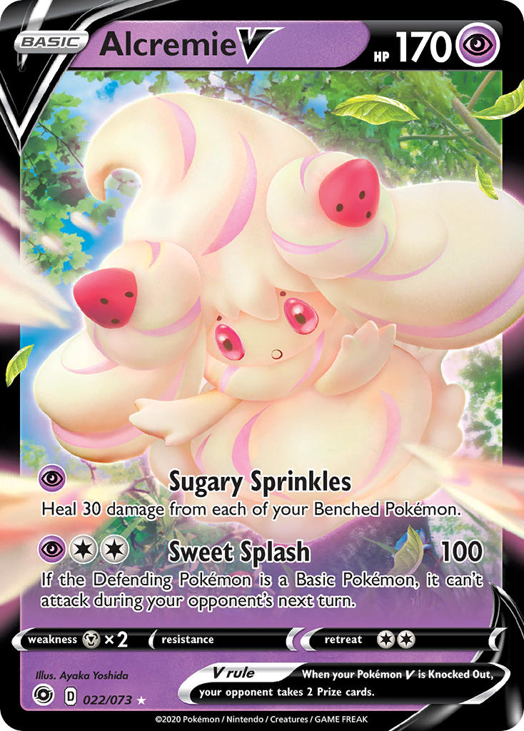 Alcremie V⁣ - Champion’s Path⁣ (Ultra Rare)⁣ [22] English / Near Mint / Normal