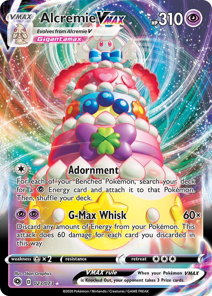 Alcremie VMAX⁣ - Champion’s Path⁣ (Ultra Rare)⁣ [23] English / Near Mint / Normal