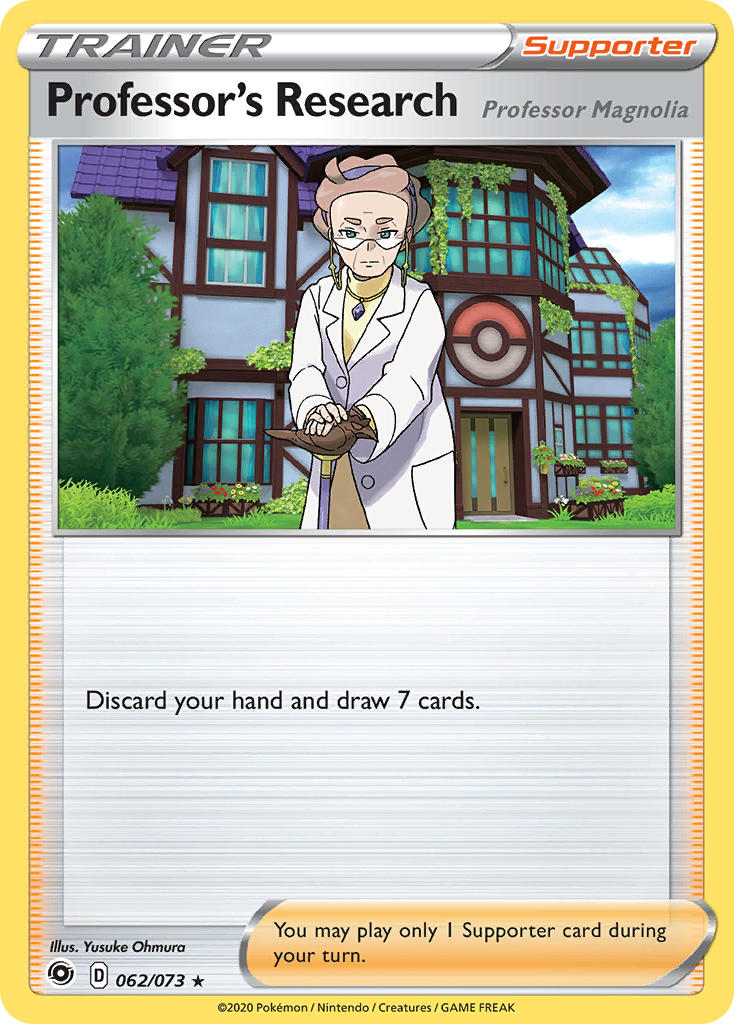 Professor's Research⁣ - Champion’s Path⁣ (Holo Rare)⁣ [62] English / Near Mint / Reverse-Holo Normal