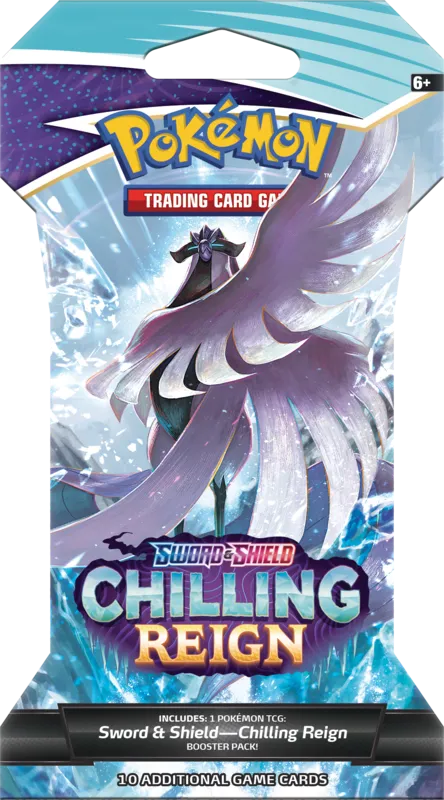 Pokémon TCG: Sword & Shield: Chilling Reign - Sleeved Booster Pack Kortspil