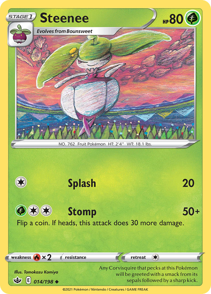 Steenee - Chilling Reign (Uncommon) [CRE-014] English / Near Mint / Normal