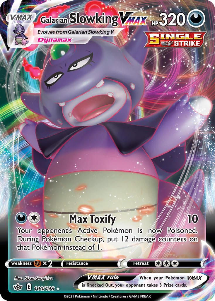 Galarian Slowking VMAX - Chilling Reign (Ultra Rare) [CRE-100] English / Near Mint / Normal