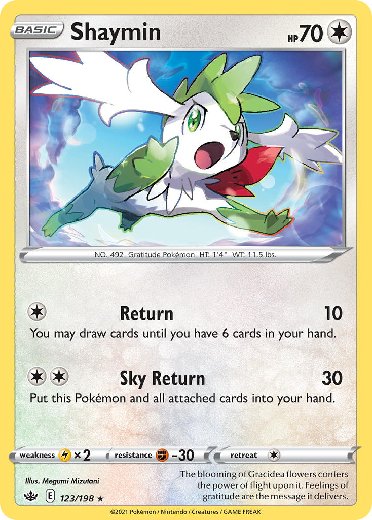 Shaymin - Chilling Reign (Holo Rare) [CRE-123] English / Near Mint / Normal