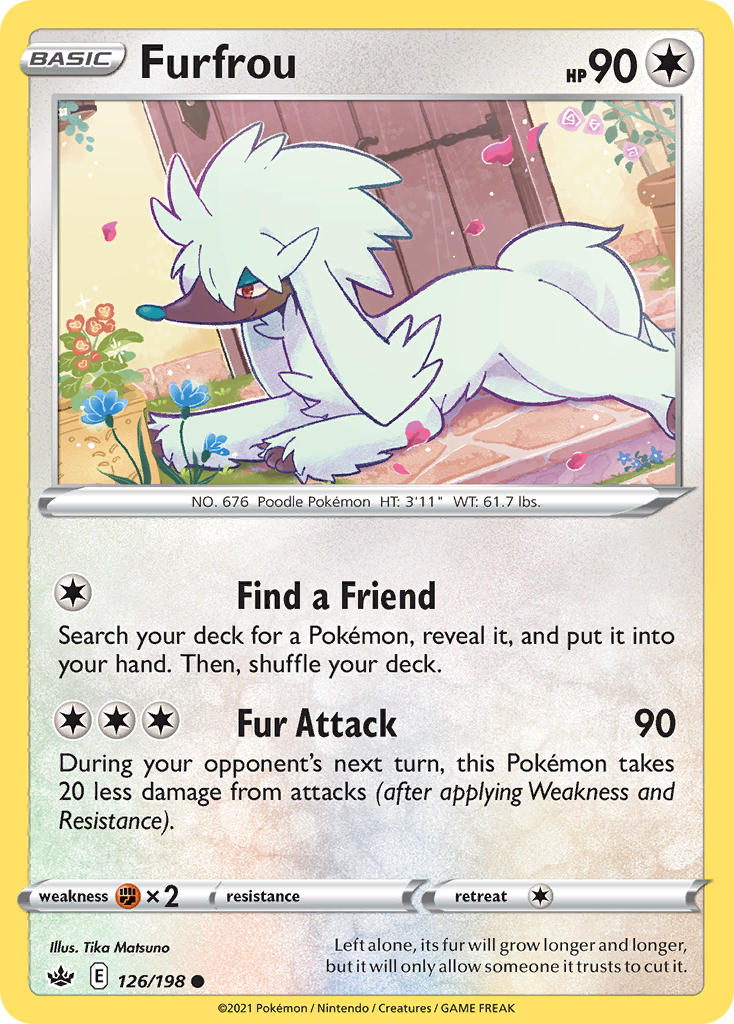 Furfrou - Chilling Reign (Common) [CRE-126] English / Near Mint / Normal
