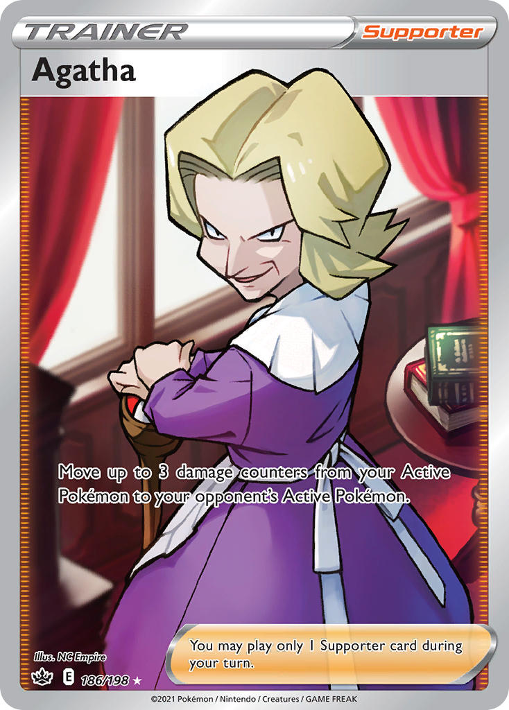 Agatha - Chilling Reign (Ultra Rare) [CRE-186] English / Near Mint / Normal