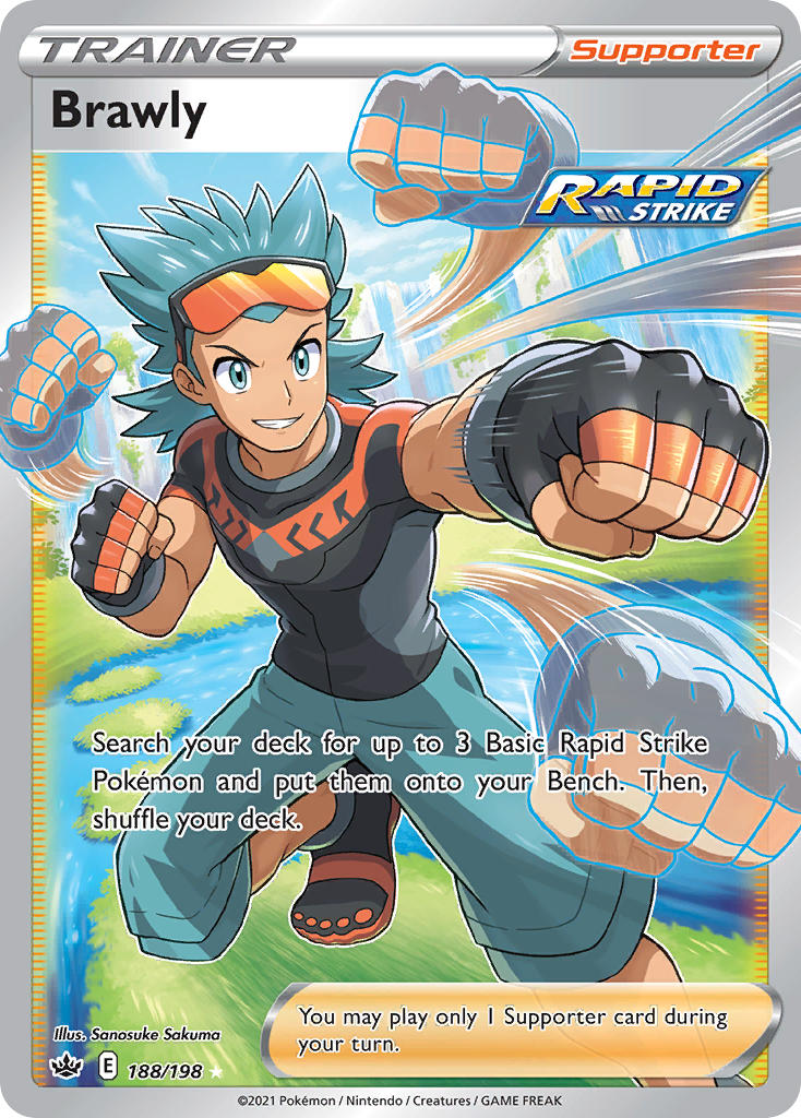 Brawly - Chilling Reign (Ultra Rare) [CRE-188] English / Light Played / Normal
