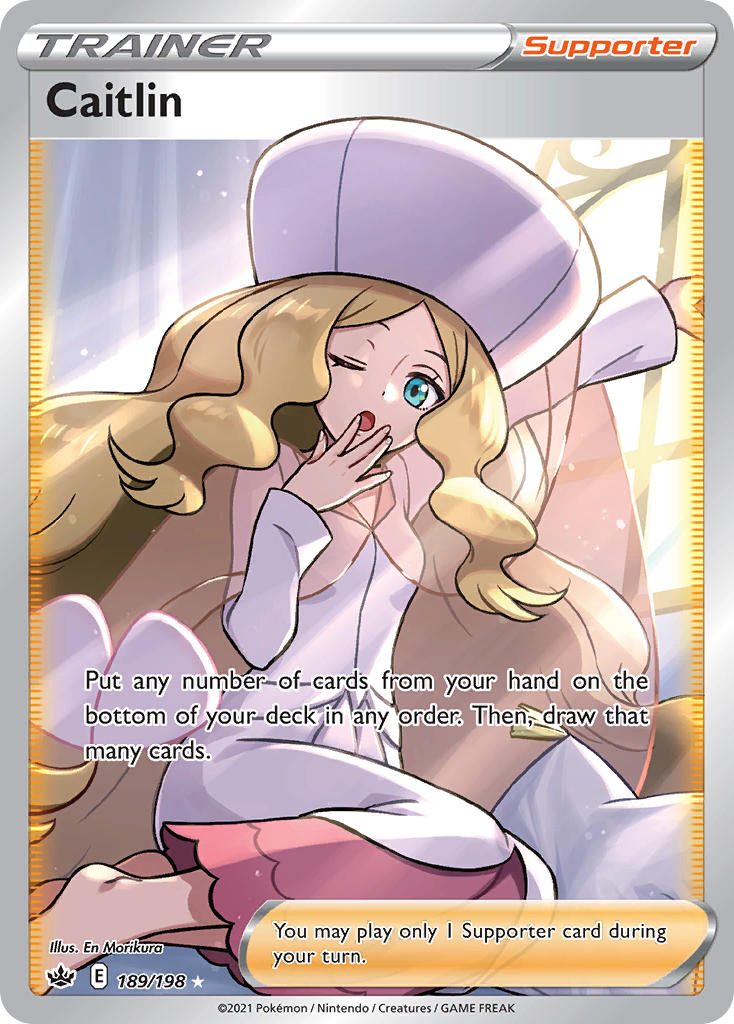 Caitlin - Chilling Reign (Ultra Rare) [CRE-189] English / Near Mint / Normal